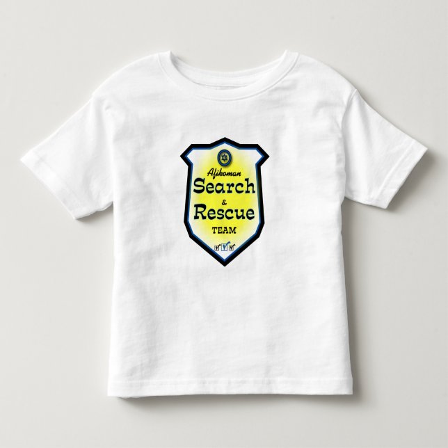 Camiseta De Bebé Búsqueda y equipo de rescate de Afikoman (Anverso)