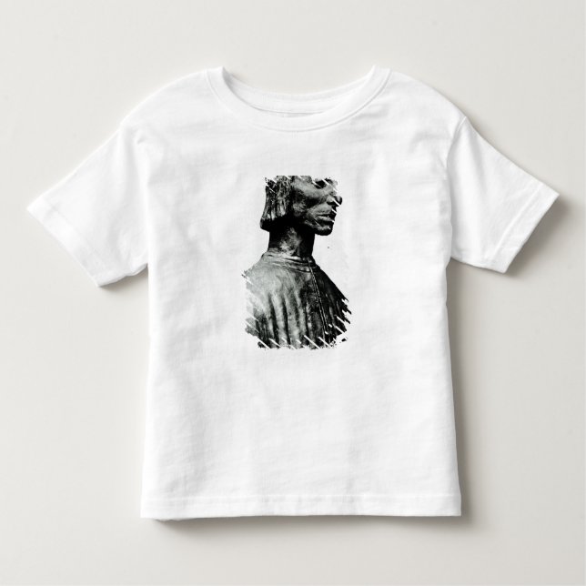 Camiseta De Bebé Busto de Niccolo Machiavelli (Anverso)