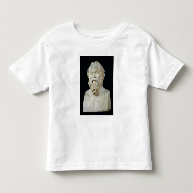 Camiseta De Bebé Busto de Sócrates (Anverso)