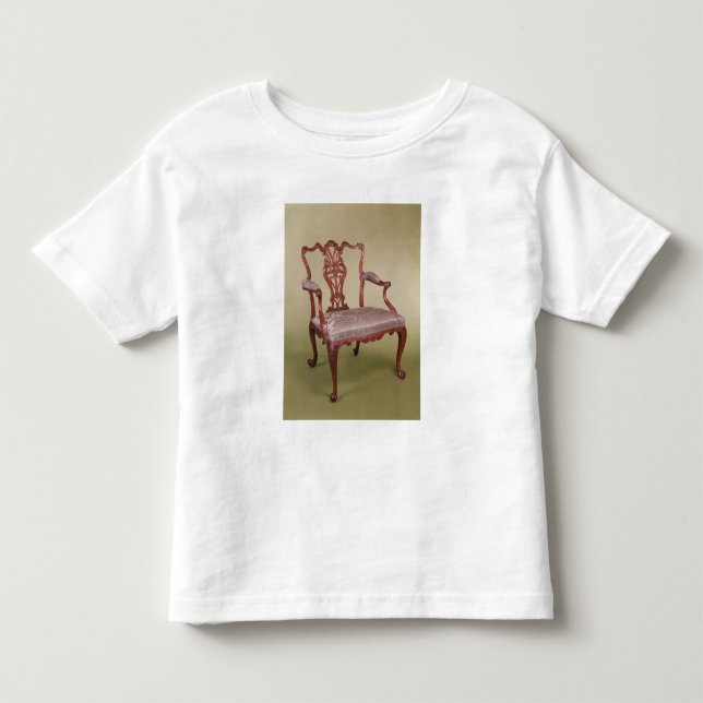 Camiseta De Bebé Butaca de Thomas Chippendale, c.1760 (Anverso)