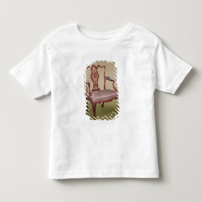 Camiseta De Bebé Butaca de Thomas Chippendale, c.1760 (Anverso)