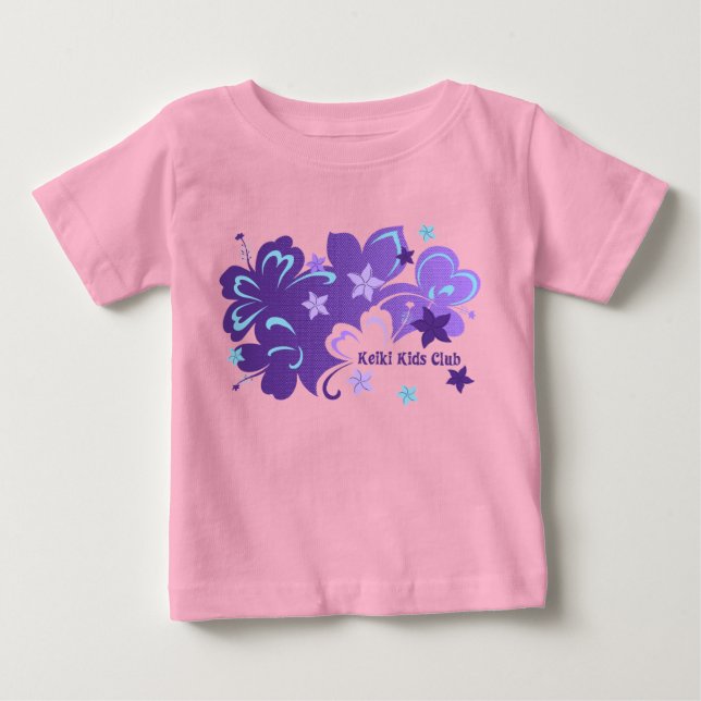 Camiseta De Bebé Butterflibiscus Infantiles (Anverso)