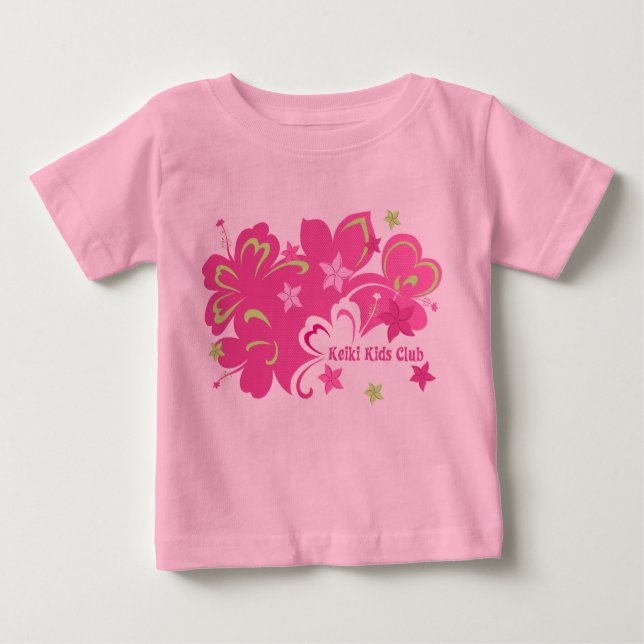 Camiseta De Bebé Butterflibiscus Toddler Tees (Anverso)