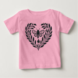 Camiseta De Bebé Butterfly and Boughs Baby T-Shirt