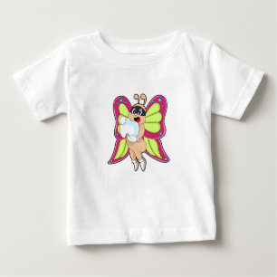 Camiseta De Bebé Butterfly Dentist Teeth