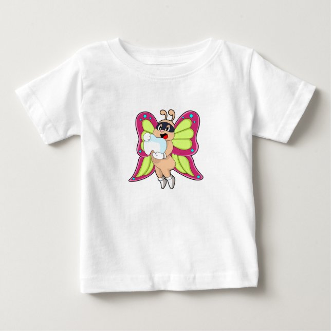 Camiseta De Bebé Butterfly Dentist Teeth (Anverso)