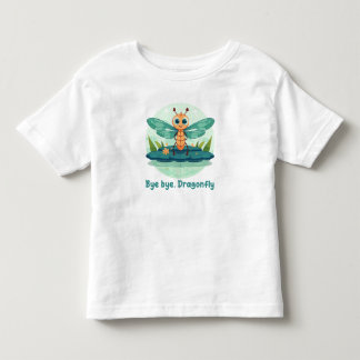 Camiseta De Bebé Bye bye, Dragonfly