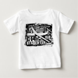 Camiseta De Bebé C-141 Starlifter Baby Romper T-Shirt