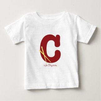 Camiseta De Bebé C está para los palillos