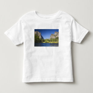 Camiseta De Bebé CA, Parque Nacional Yosemite, vista del valle con 