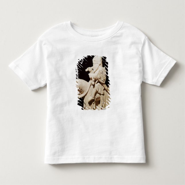 Camiseta De Bebé Caballero en armadura en su caballo (Anverso)