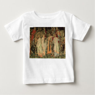 Camiseta De Bebé Caballeros medievales de la Mesa Redonda