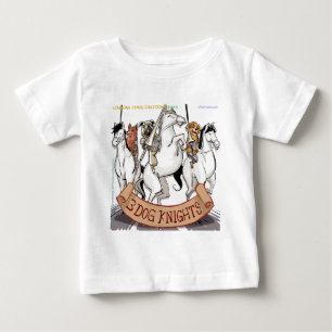 Camiseta De Bebé Caballerosidad Canina Dibujo Animado Divertido