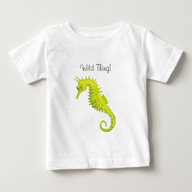 Camiseta De Bebé Caballito de mar (Anverso)