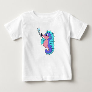 Camiseta De Bebé Caballito de mar