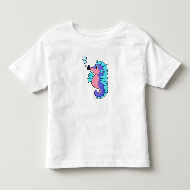 Camiseta De Bebé Caballito de mar (Anverso)
