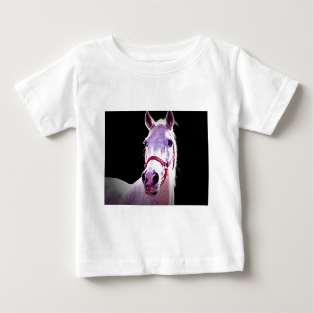 Camiseta De Bebé Caballo (Anverso)