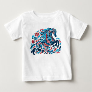 Camiseta De Bebé Caballo