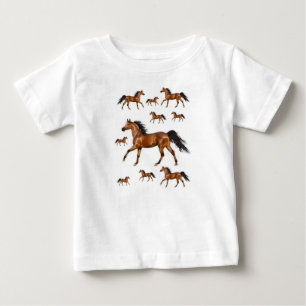 Camiseta de bebé Caballo