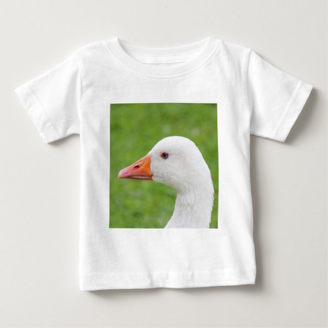 Camiseta De Bebé Caballo blanco (Anverso)
