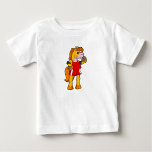 Camiseta De Bebé Caballo como corredor