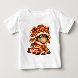 Camiseta De Bebé Caballo de Año Nuevo Chino 2026 Zodiaco