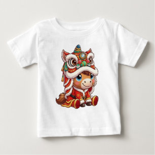 Camiseta De Bebé Caballo de Año Nuevo Chino 2026 Zodiaco