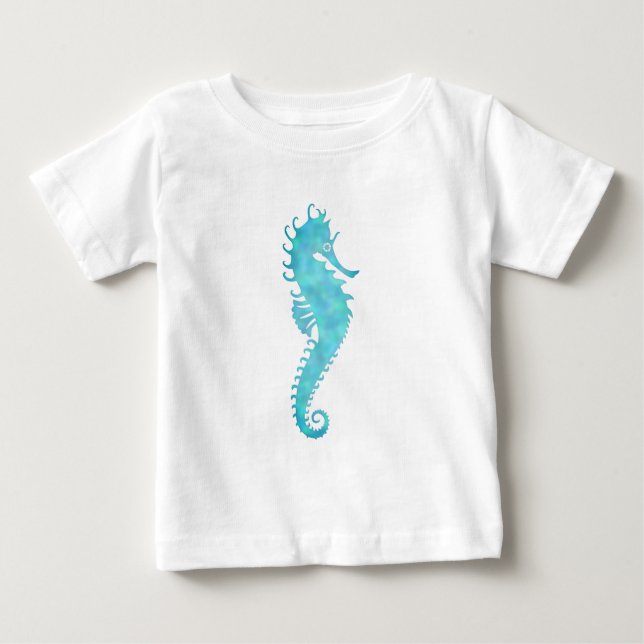 Camiseta De Bebé Caballo de mar (Anverso)