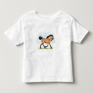 Camiseta De Bebé Caballo de piel de gallina ecuestre