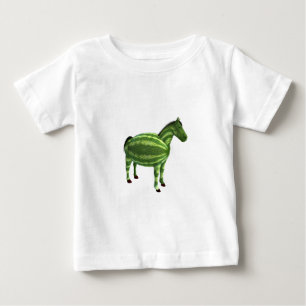 Camiseta De Bebé Caballo del Día Nacional de la sandía