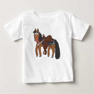 Camiseta De Bebé Caballo occidental Personalizado