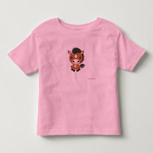 Camiseta De Bebé Caballos 45