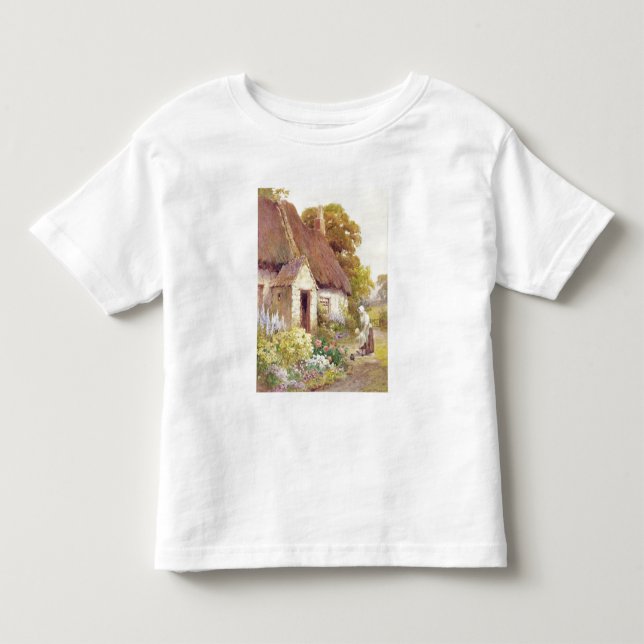 Camiseta De Bebé Cabaña del país (Anverso)