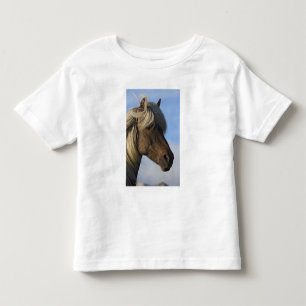 Camiseta De Bebé Cabeza de caballo islandés, Islandia