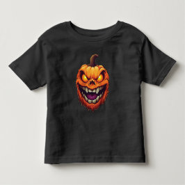 Camiseta De Bebé Cabeza de calabaza siniestra