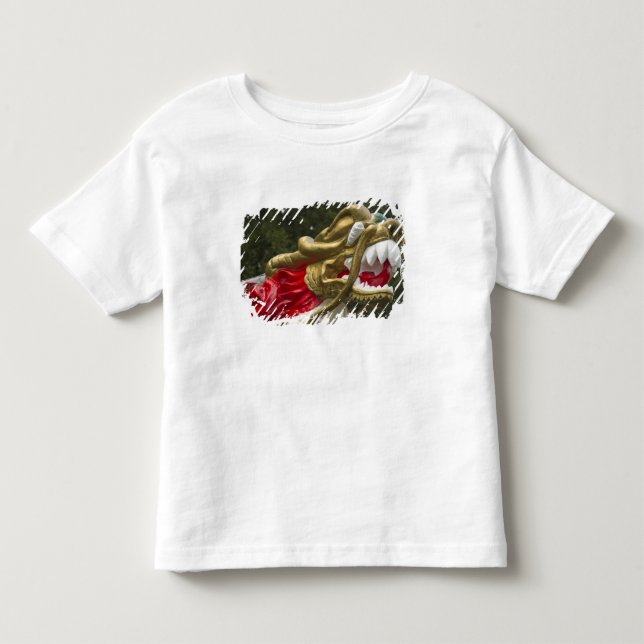 Camiseta De Bebé Cabeza de dragón chino de barco, Stanley Park (Anverso)