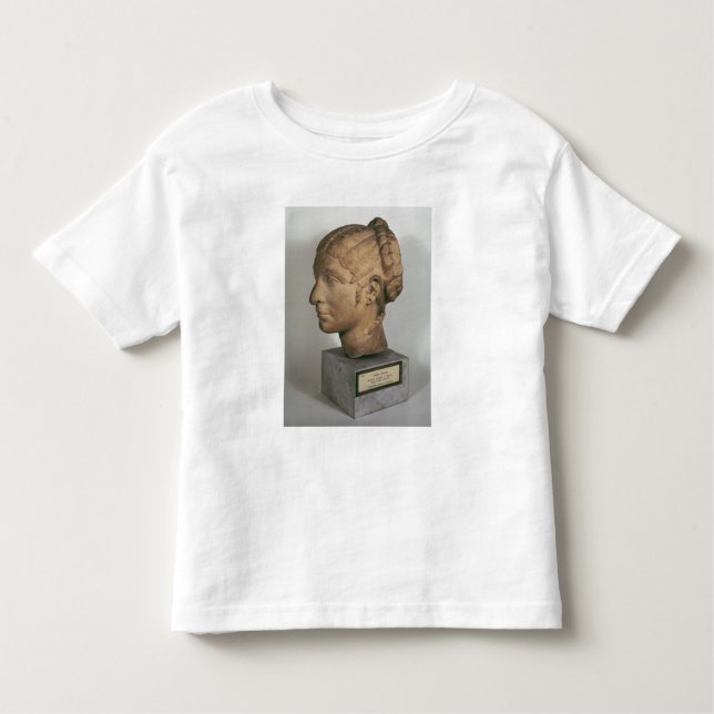 Camiseta De Bebé Cabeza de piedra caliza de una mujer (Anverso)