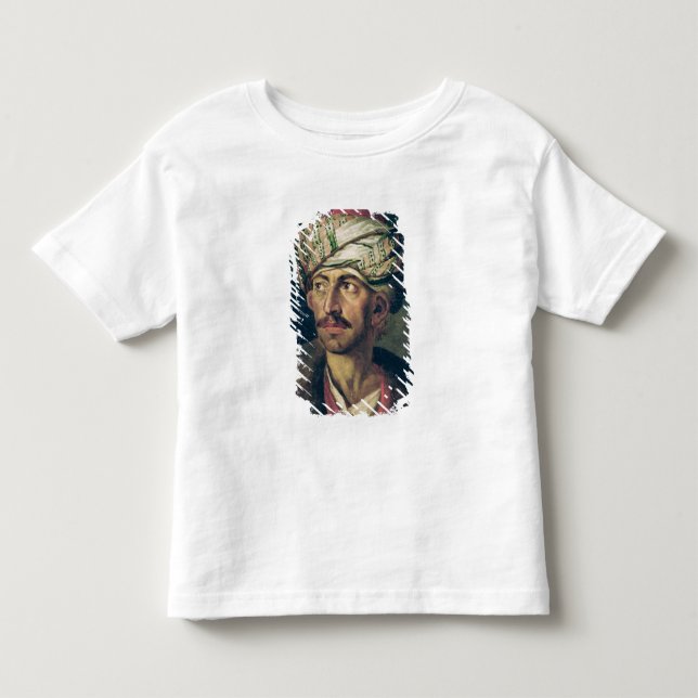 Camiseta De Bebé Cabeza de un oriental (Anverso)
