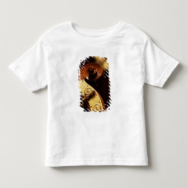 Camiseta De Bebé Cabezal 2 del bajo doble (Anverso)