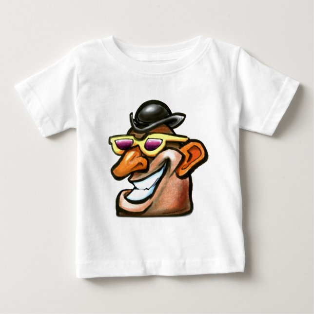 Camiseta De Bebé Cabezal de tambores (Anverso)