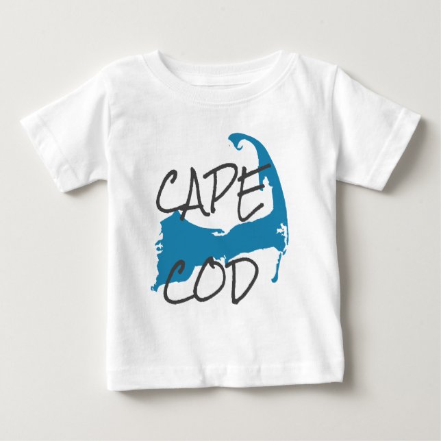 Camiseta De Bebé Cabo Cod Massachusetts Toddler Shirt (Anverso)