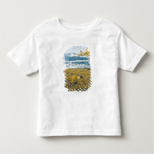 Camiseta De Bebé Cabo Kiwanda y el Océano Pacífico