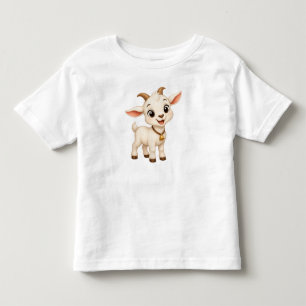 Camiseta De Bebé Cabrito Billy: Amigable amigo de la granja