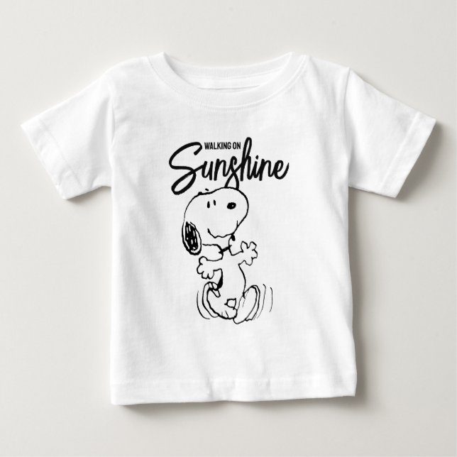 Camiseta De Bebé Cacahuetes | Baile Snoopy (Anverso)