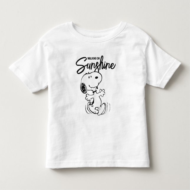 Camiseta De Bebé Cacahuetes | Baile Snoopy (Anverso)