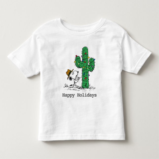 Camiseta De Bebé Cacahuetes | Cactus de vacaciones de Spike (Anverso)