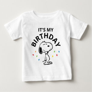 Camiseta De Bebé Cacahuetes   Charlie Brown y Gang   Añadir su nomb