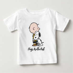Camiseta De Bebé Cacahuetes Charlie Brown y Snoopy Hug