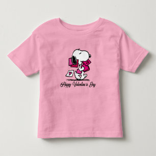 Camiseta De Bebé Cacahuetes   EL DÍA DE SAN VALENTÍN   Snoopy With 