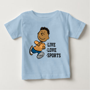 Camiseta De Bebé Cacahuetes   Franklin Running